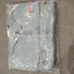 Men's 2X professional Service Goulds pumps Jean jacket new